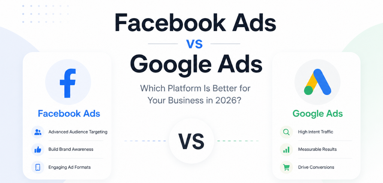 Facebook Ads vs Google Ads Facebook Ads vs Google Ads