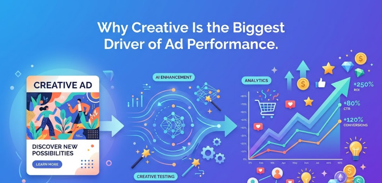 Why Creative Is the Biggest Driver of Ad Performance Why Creative Is the Biggest Driver of Ad Performance