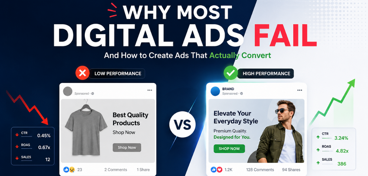 Why Most Digital Ads Fail Why Most Digital Ads Fail