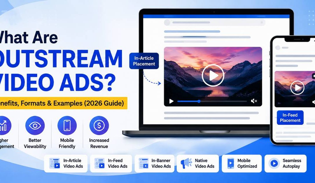 What Are Outstream Video Ads? Benefits, Formats & Examples (2026 Guide)