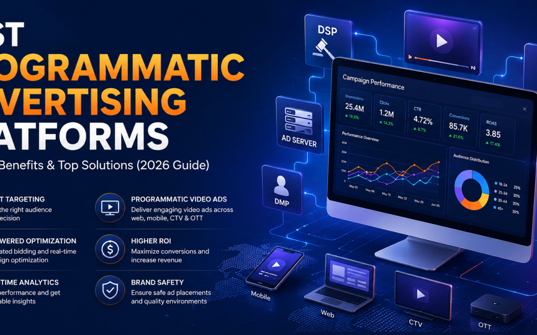 Best Programmatic Advertising Platforms: Features, Benefits & Top Solutions (2026 Guide)